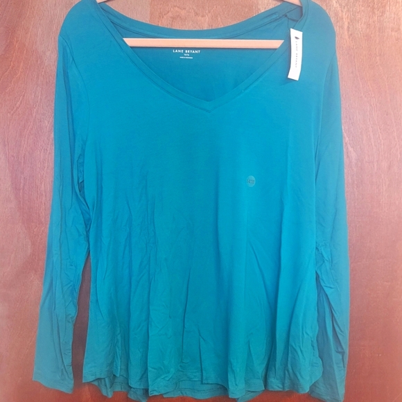 NWT long sleeve v neck tshirt - Picture 2 of 7